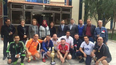 «التفتيش» يحصد كأس خماسي  وزارة الشباب والرياضة