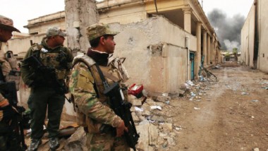 تدمير 60 % من خطوط إمدادات داعش إلى جامع النوري في أيمن الموصل