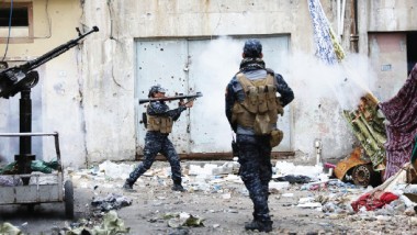 الشرطة الاتحادية تقتحم أكبر معاقل “داعش” في منطقة البورصة أيمن الموصل