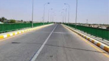 وزيرة الإعمار تفتتح مشروع إعادة إعمار جسر المثنى شمالي بغداد