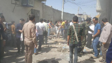 18 قتيلا وجريحا غالبيتهم عراقيون بانفجار انبوب للغاز في قم