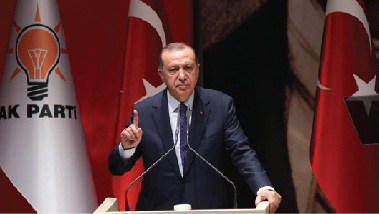 معارضو أردوغان يتعرضون للضرب والدفع خلال خطاب له في فندق بنيويورك
