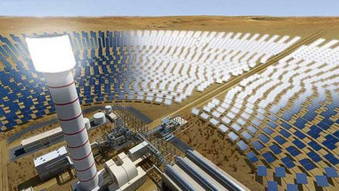 أكبر مشروع عالمي للطاقة الشمسية المركزة في دبي