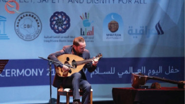 سفير السلام نصير شمة يحيي يوم السلام العالمي بلغة الموسيقى
