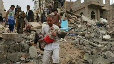 هيومن ووتش تتهم التحالف بقيادة السعودية في اليمن بجرائم حرب