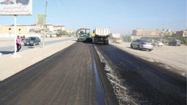 إنجاز أعمال الصيانة الطارئة لمشاريع الطرق في محافظة كربلاء