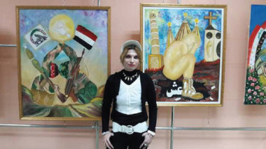 مروة الحائك: لوحاتي تنتصر للمرأة وتوثّق نصرنا العظيم على الإرهاب