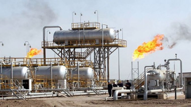 إنتاج الغاز من حقل الناصرية النفطي