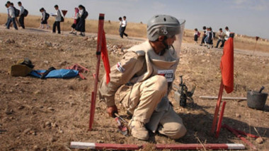 ألمانيا تدعم جهود العراق للتدريب على إزالة الألغام في المناطق المحررة
