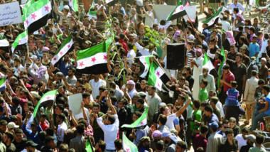 تظاهرات في إدلب تطالب بحماية دولية