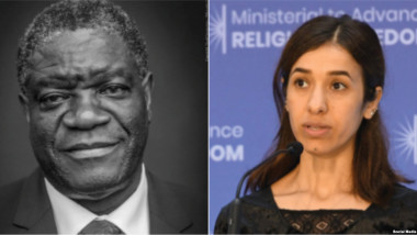 نوبل للسلام مناصفة بين العراقية نادية مراد والطبيب الكونغولي دنيس موكويغي