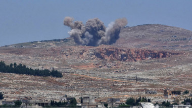 الطيران الإسرائيلي يقصف مستودعات  جنوبي دمشق يعتقد انها لإيران وحزب الله