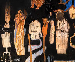 «مفارقة».. أول معرض شخصي للعراقي محمود العبيدي في مصر
