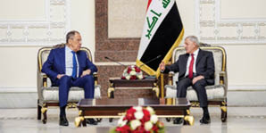 رئيس الجمهورية يدعو الى الارتقاء بالتعاون الاقتصادي بين بغداد وموسكو