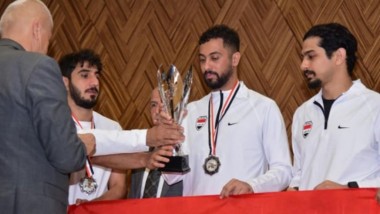 منتخب العراق بالمركز الثاني فرقياً في ختام بطولة غربي آسيا بالسكواش